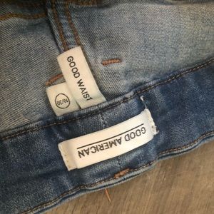 Good American Good Waist jeans size 10/30
